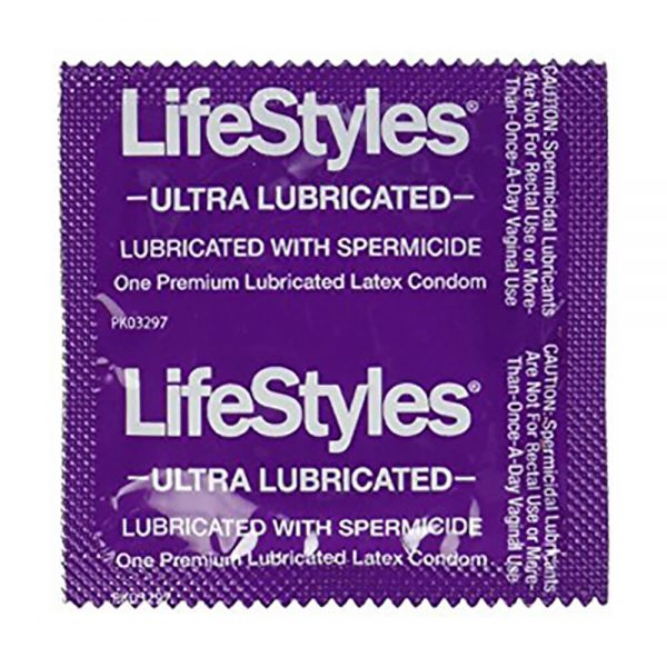 Lifestyles Ultra Lubricated Spermicidal Condoms 36 Pack Condom Corner