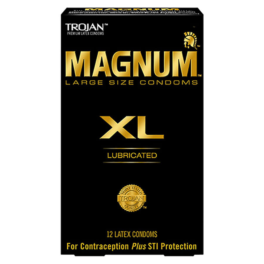 Trojan Magnum Xl Lubricated Condoms 100 Pack Condom Corner